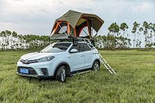 Фото палатка kyoda автомобильная t1000,  размер 200х120х110 см, 2 места